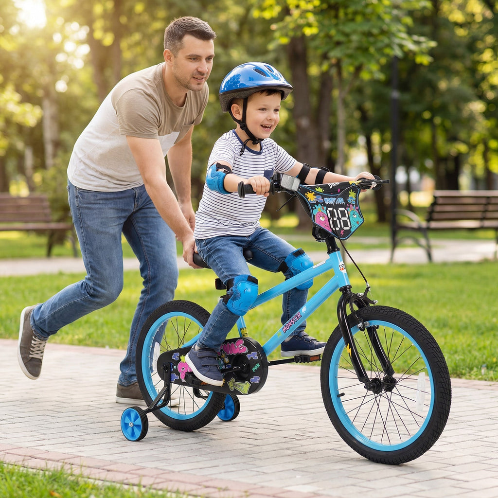 Little Explorer Bike with Training Wheels