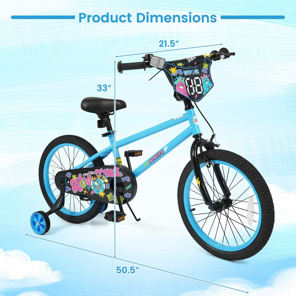 Little Explorer Bike with Training Wheels