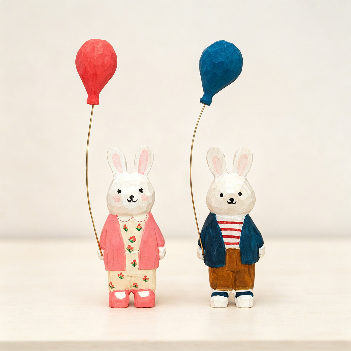 DIY Wooden Bunny Balloon Painting Kit by Kitsville, image 9 of 9
