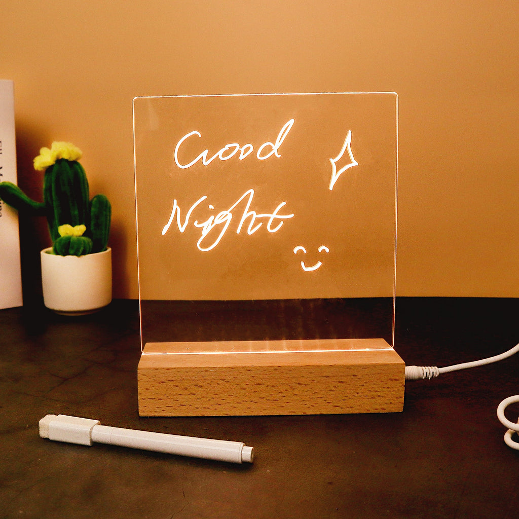 LED Writing Board – Reusable Message & Reminder Light Board by Kitsville, image 1 of 10