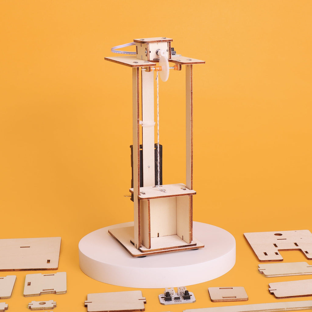 Electric Elevator DIY STEM Kit by Kitsville, image 1 of 5