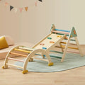 Tiny Land 7-in-1 Morandi Pikler Triangle Set — product image 1 of 7