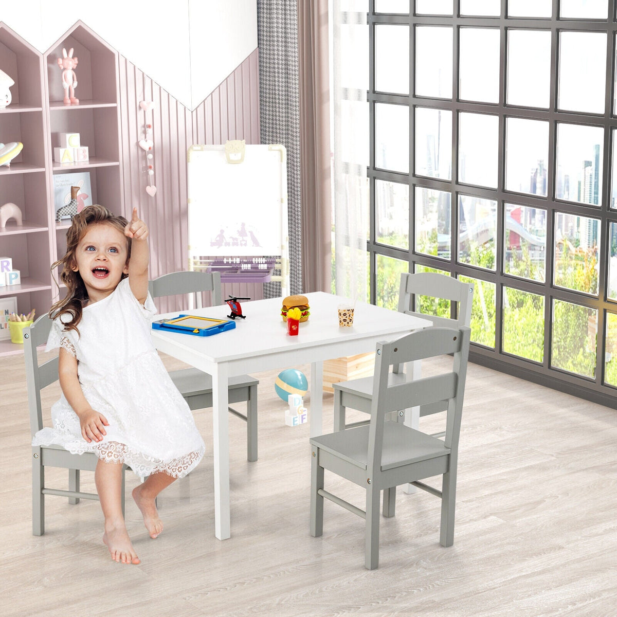 Little Gatherings Table & Chairs — 5 Pieces