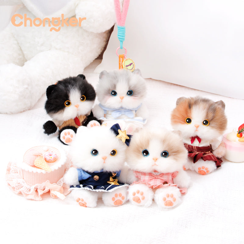 Kitty Charms – Mini Plush Cat Charms by Chongker, image 2 of 13