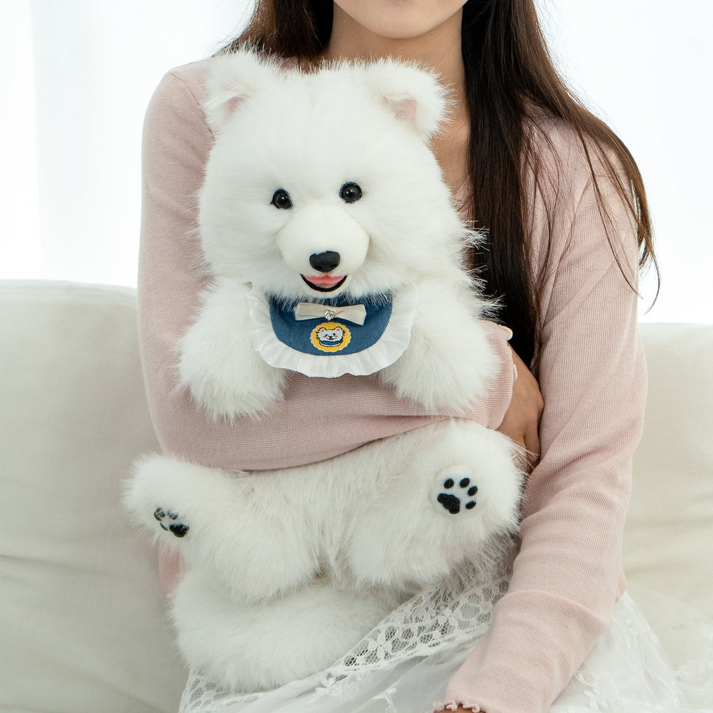 Fluffy Samoyed Backpack by Chongker, image 2 of 6