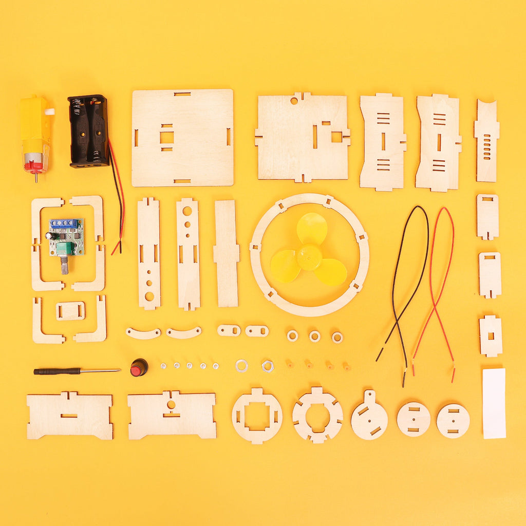 Variable Speed Oscillating Fan DIY STEM Kit by Kitsville, image 5 of 7