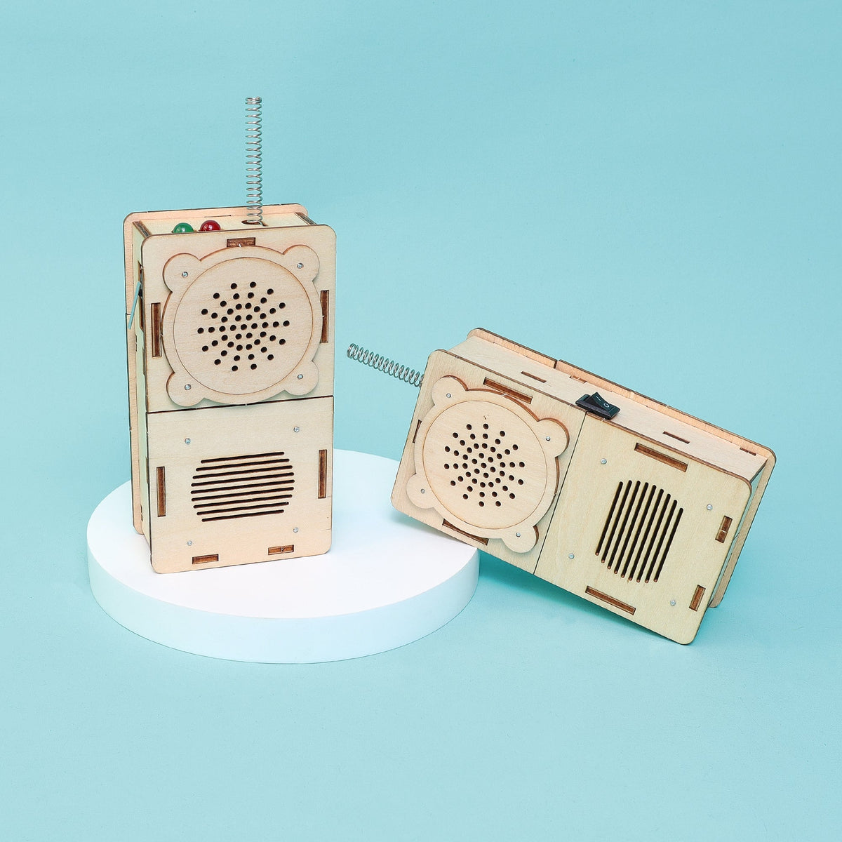 Build & Learn Walkie Talkie STEM Kit (Set of 2) by Kitsville, image 2 of 6