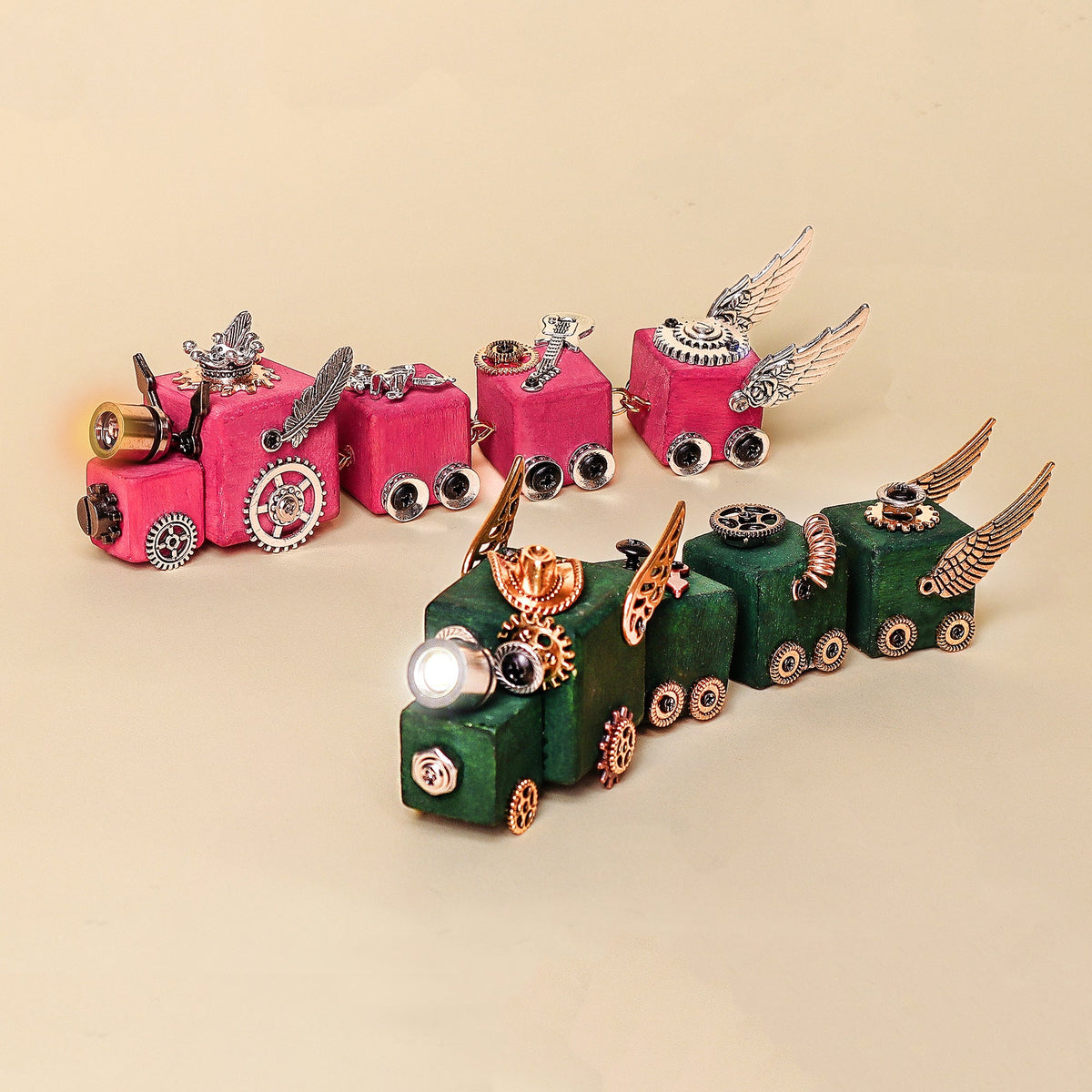 DIY Timber Train Kit DIY Kit by Kitsville, image 7 of 10