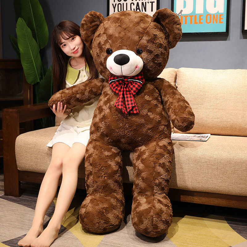 Rose-Velvet Giant Teddy Bear