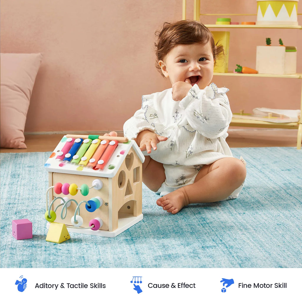 Tiny Land Cottage Activity Cube - Rainbow — product image 2 of 17