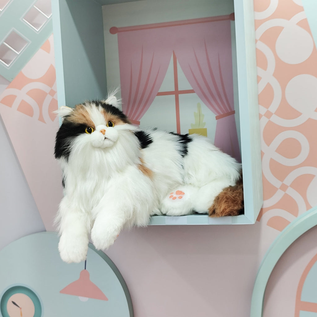 Breathing Calico Percy 2.0- Heartbeat Pur,Voice Robotic Cat by Chongker, image 11 of 19