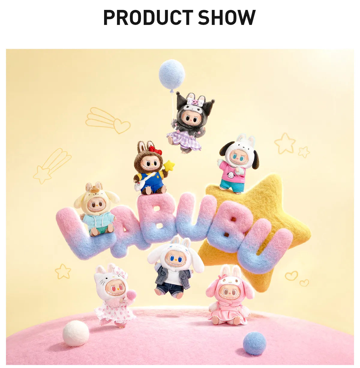 Pop Mart Labubu x Sanrio Hello Kitty and Friends Series Blind Box - product photo