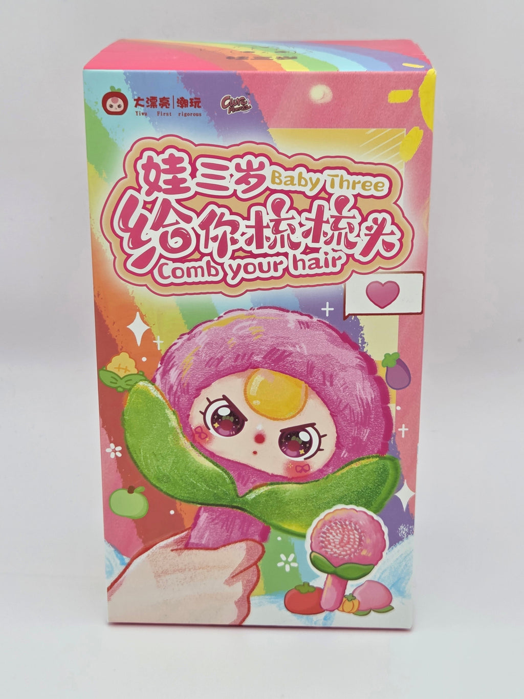 Baby Three Comb Your Hair Plush — product photo 3 of 5
