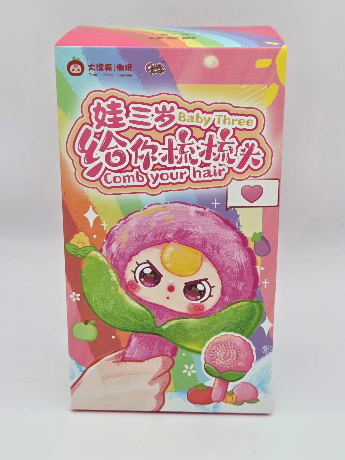 Baby Three Comb Your Hair Plush — product photo 3 of 5