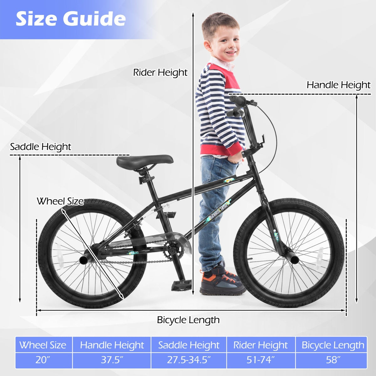 Trail Tricks 20-Inch BMX Bike