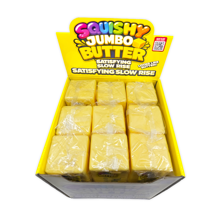 Jumbo Butter Stick Slow-Rise Squishy Toy, 10 Inches - product photo