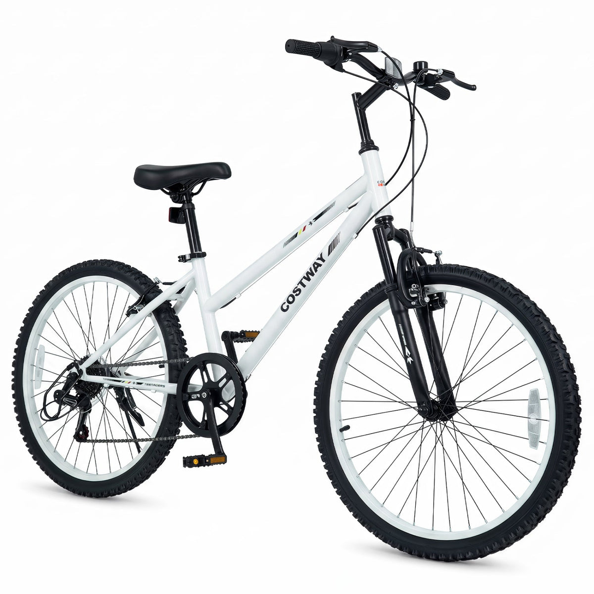 Trail Explorer 24-Inch Mountain Bike: 7-Speed
