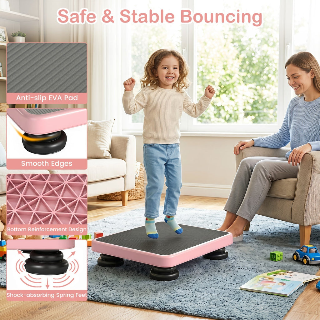 Bounce & Balance Kids Rebounder Board