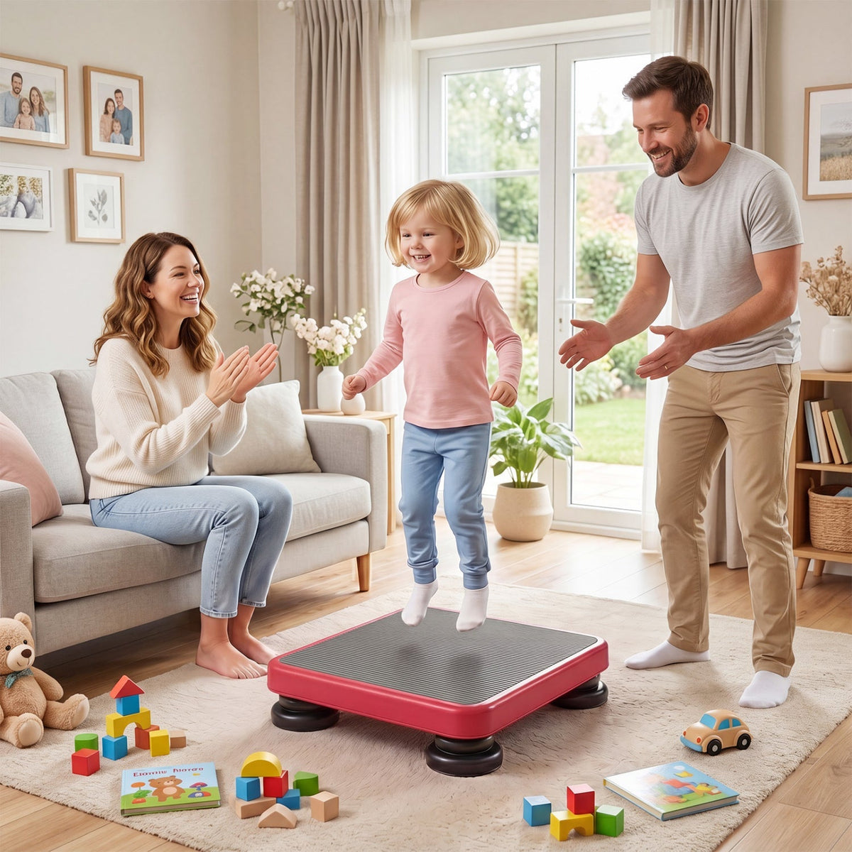 Bounce & Balance Kids Rebounder Board