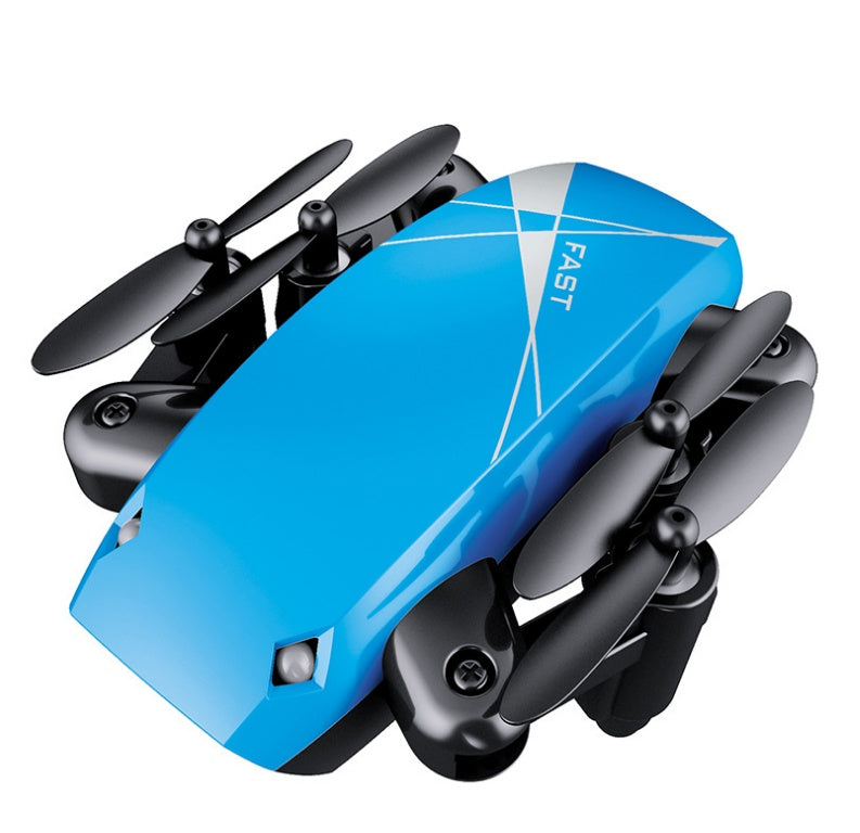 The foldable mini drone with wifi camera shown in detail