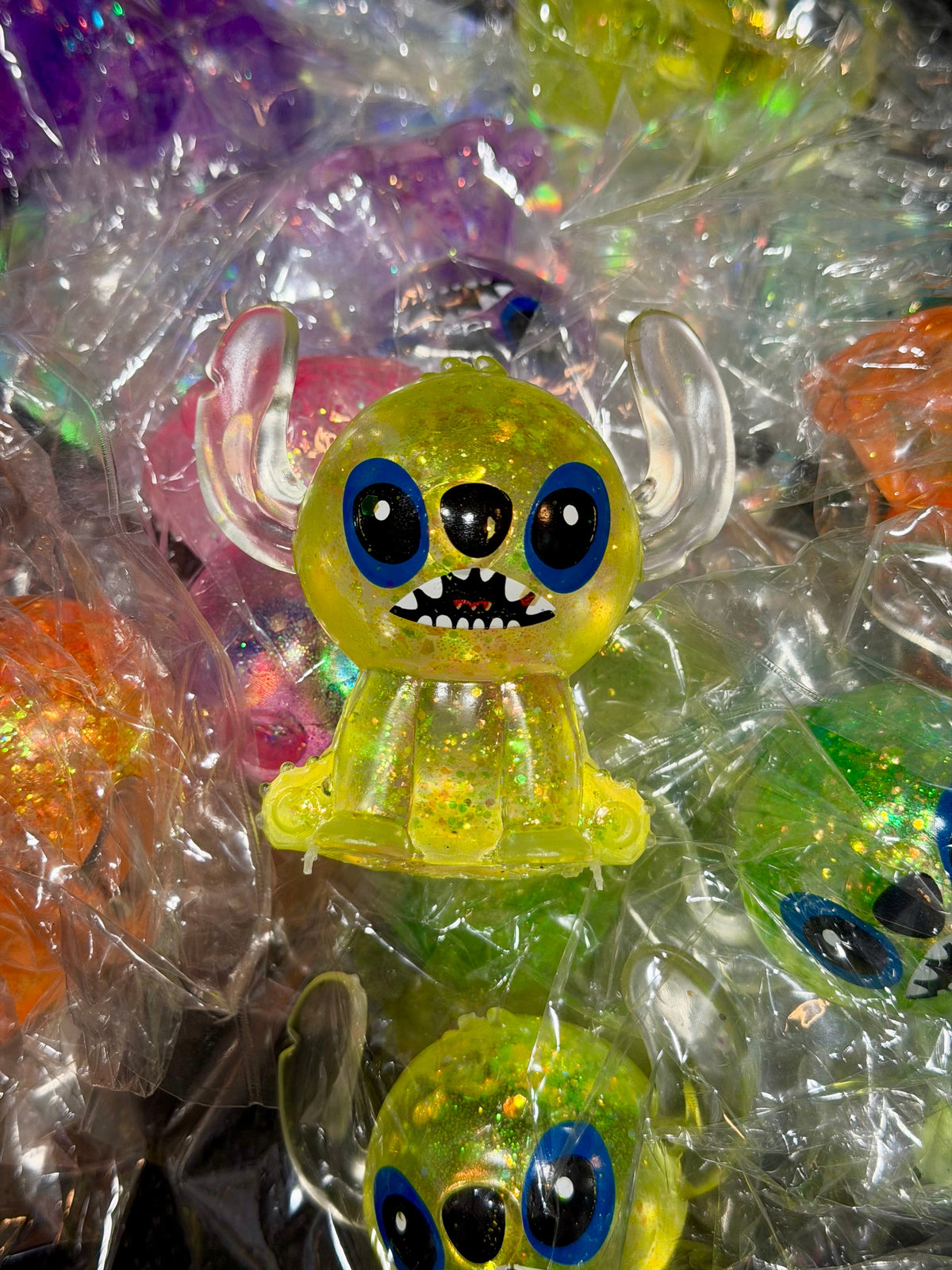Alien-Shaped Slow-Rise Maltose Squishy Toy - product photo