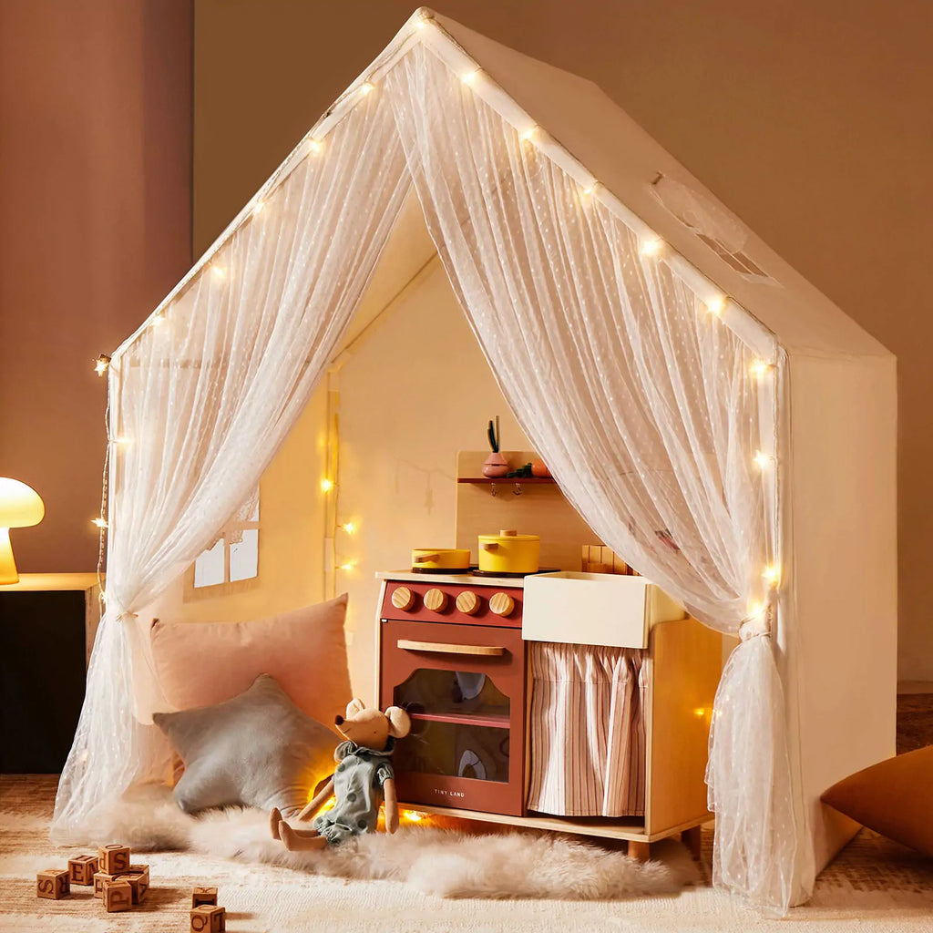 Tiny Land Kids Tent – Large Cozy Tent with Star Lights — product image 15 of 18