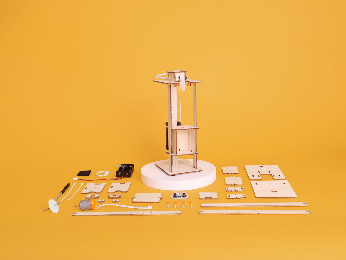 Electric Elevator DIY STEM Kit by Kitsville, image 4 of 5