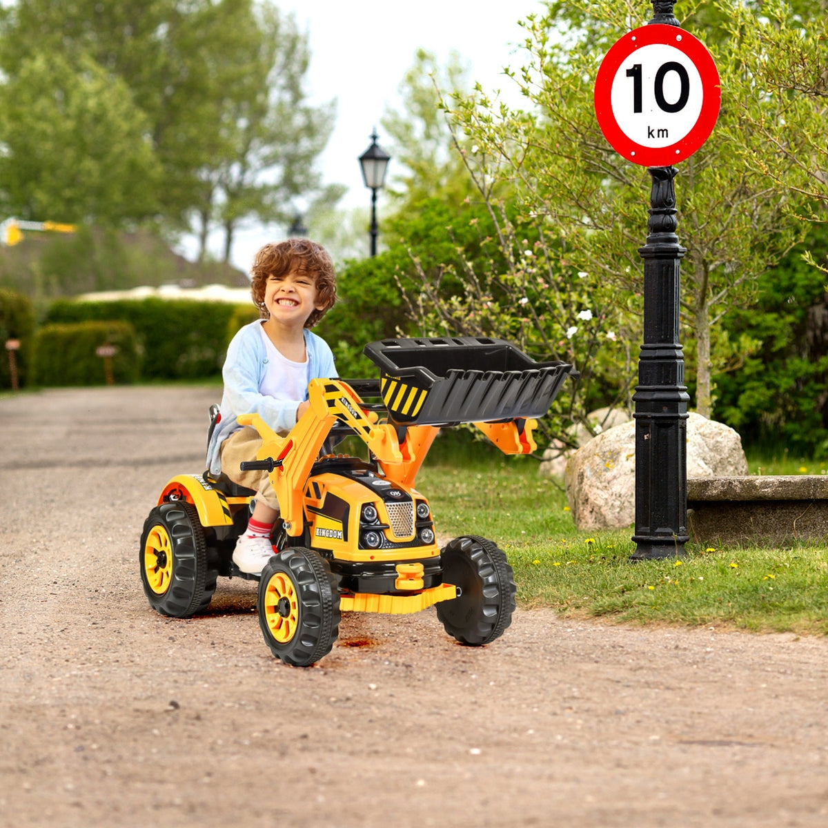 12V Kids Ride-On Dumper Truck