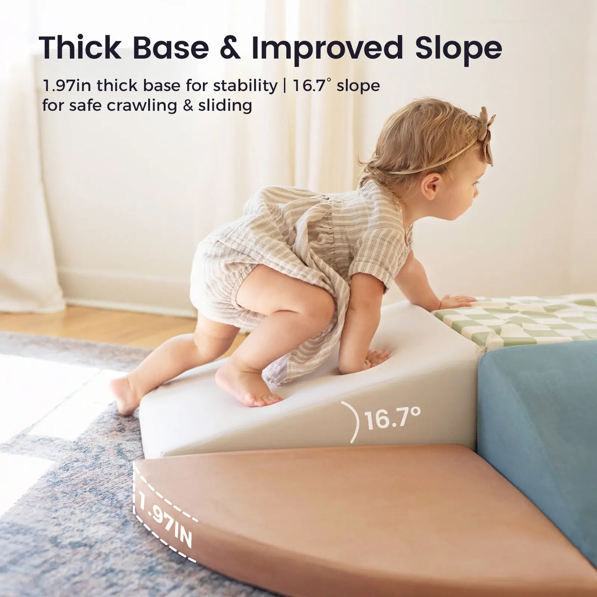 Tiny Land PlayNest Climbing Blocks - Morandi — product image 3 of 9