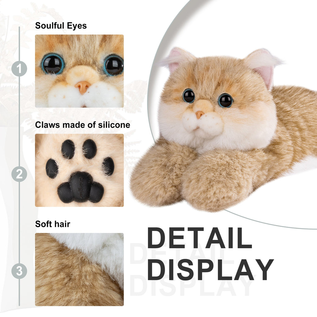 Golden British Shorthair Cat Plush by Chongker, image 12 of 12