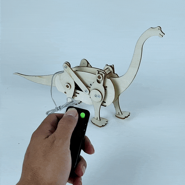 Dinosaur Robot Brachiosaurus DIY STEM Kit by Kitsville, image 5 of 5