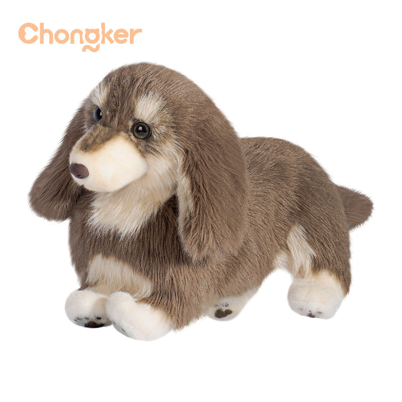 Dachshund Shoulder Bag – Plush Dog Purse for Girls by Chongker, image 9 of 9