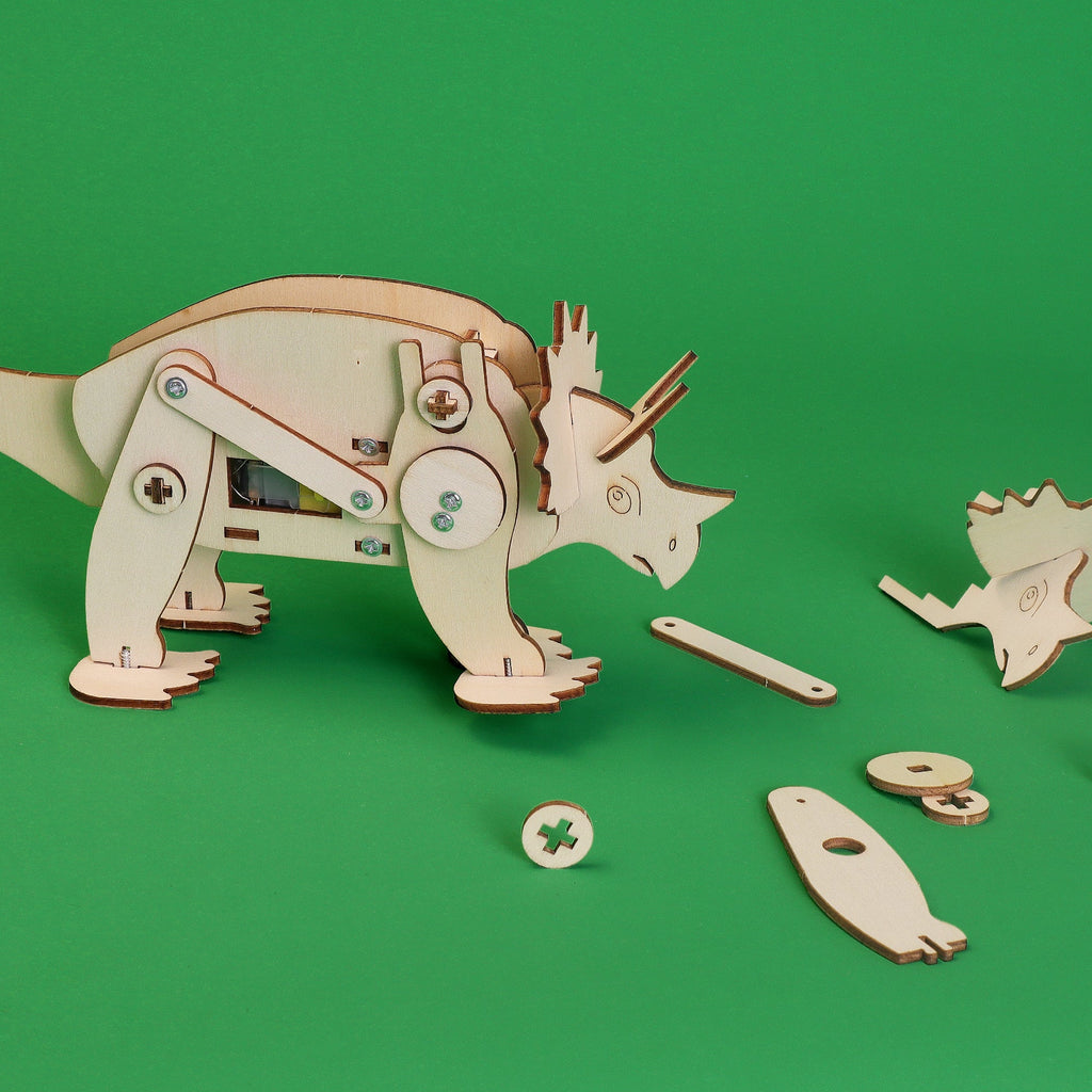 Dinosaur Robot Triceratops DIY STEM Kit by Kitsville, image 6 of 7
