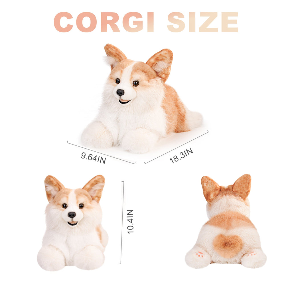 2.2lbs Corgi Dog Plush – Handmade Realistic Weighted for Dog Lovers  by Chongker, image 10 of 14