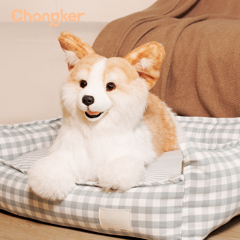 2.2lbs Corgi Dog Plush – Handmade Realistic Weighted for Dog Lovers  by Chongker, image 3 of 14