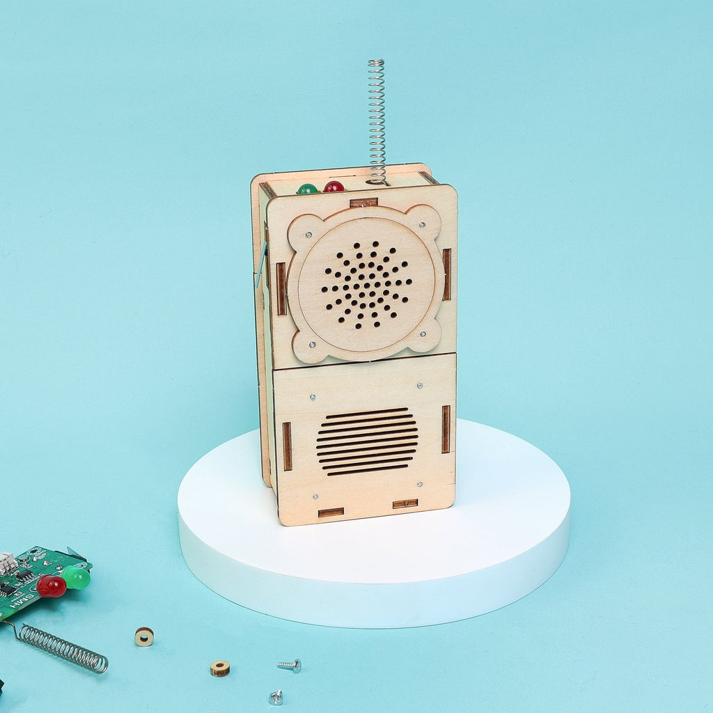 Build & Learn Walkie Talkie STEM Kit (Set of 2) by Kitsville, image 3 of 6