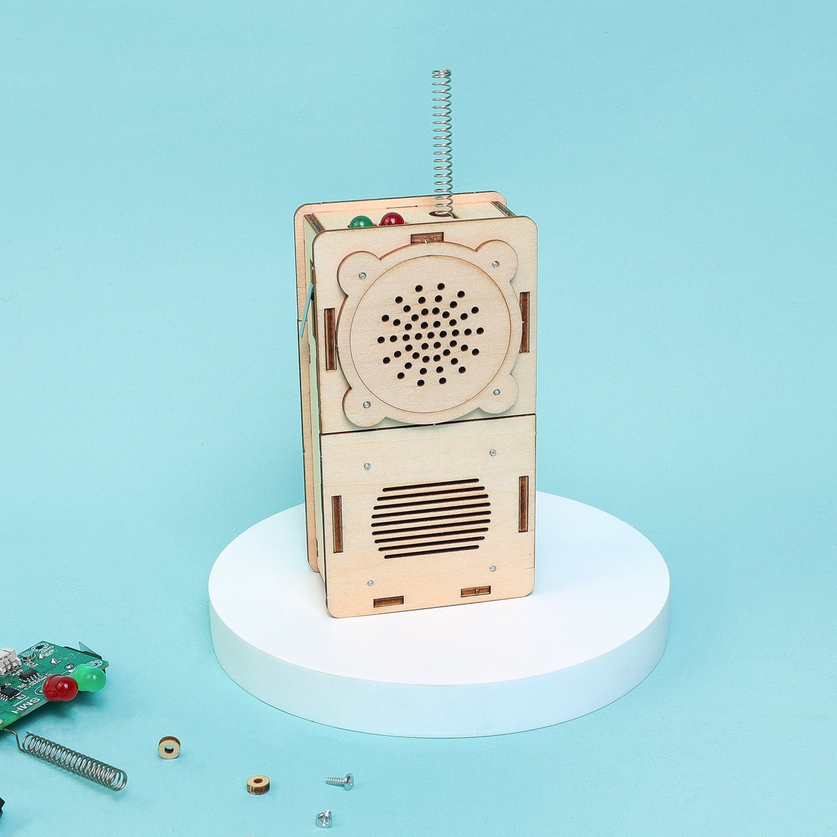 Build & Learn Walkie Talkie STEM Kit (Set of 2) by Kitsville, image 3 of 6