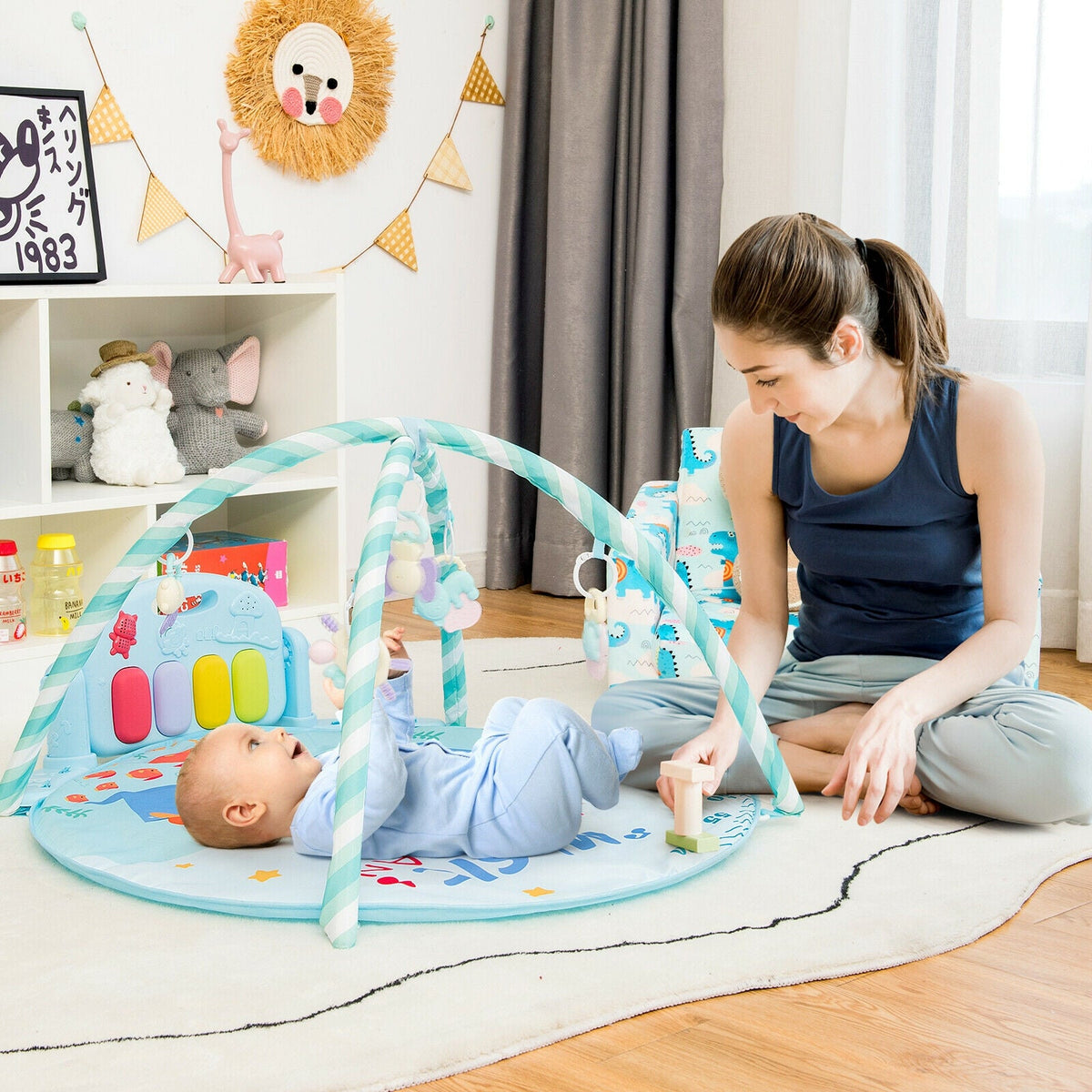 Tiny Tunes Piano Baby Play Gym