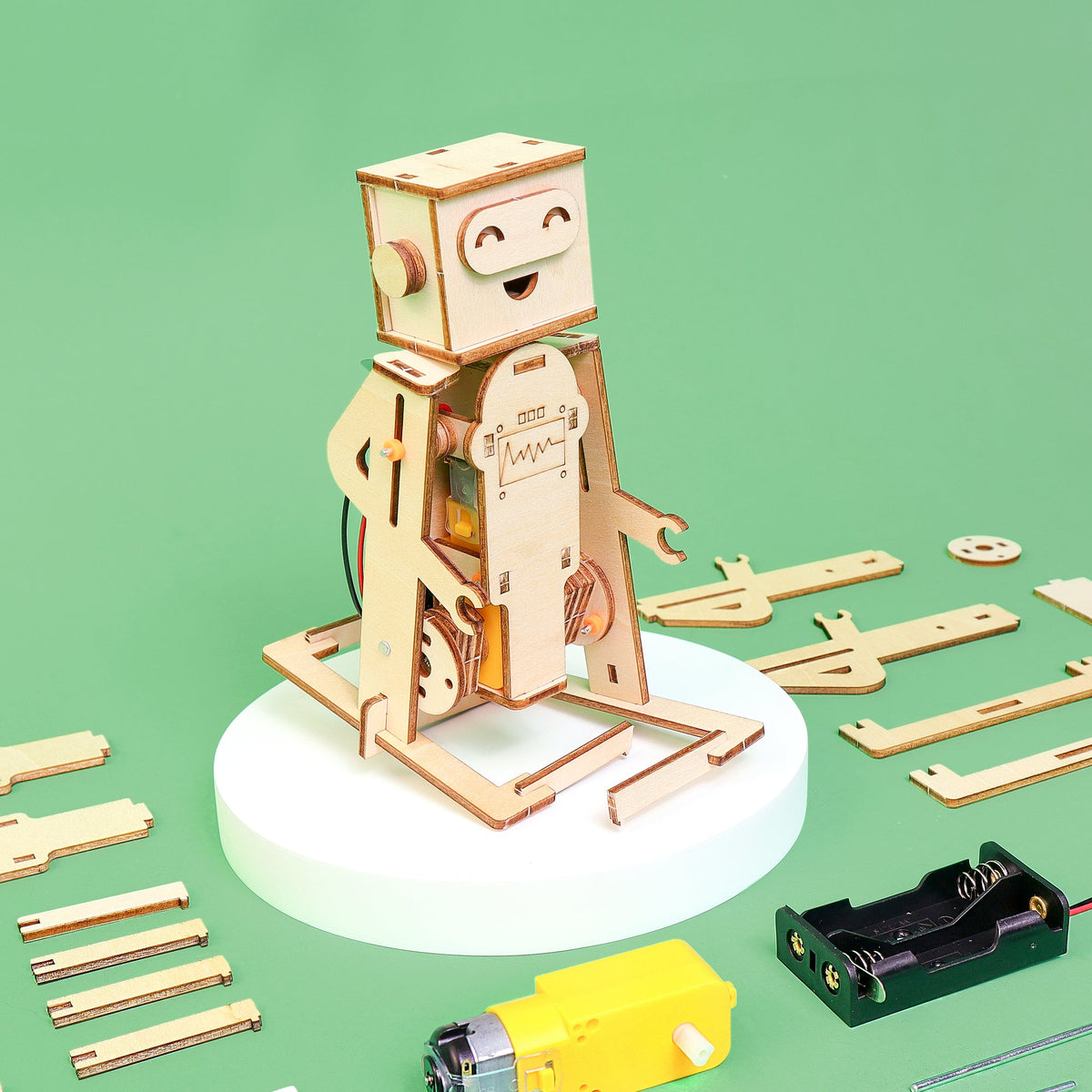 WalkieBot – Build a Walking Robot STEM Kit by Kitsville, image 2 of 6