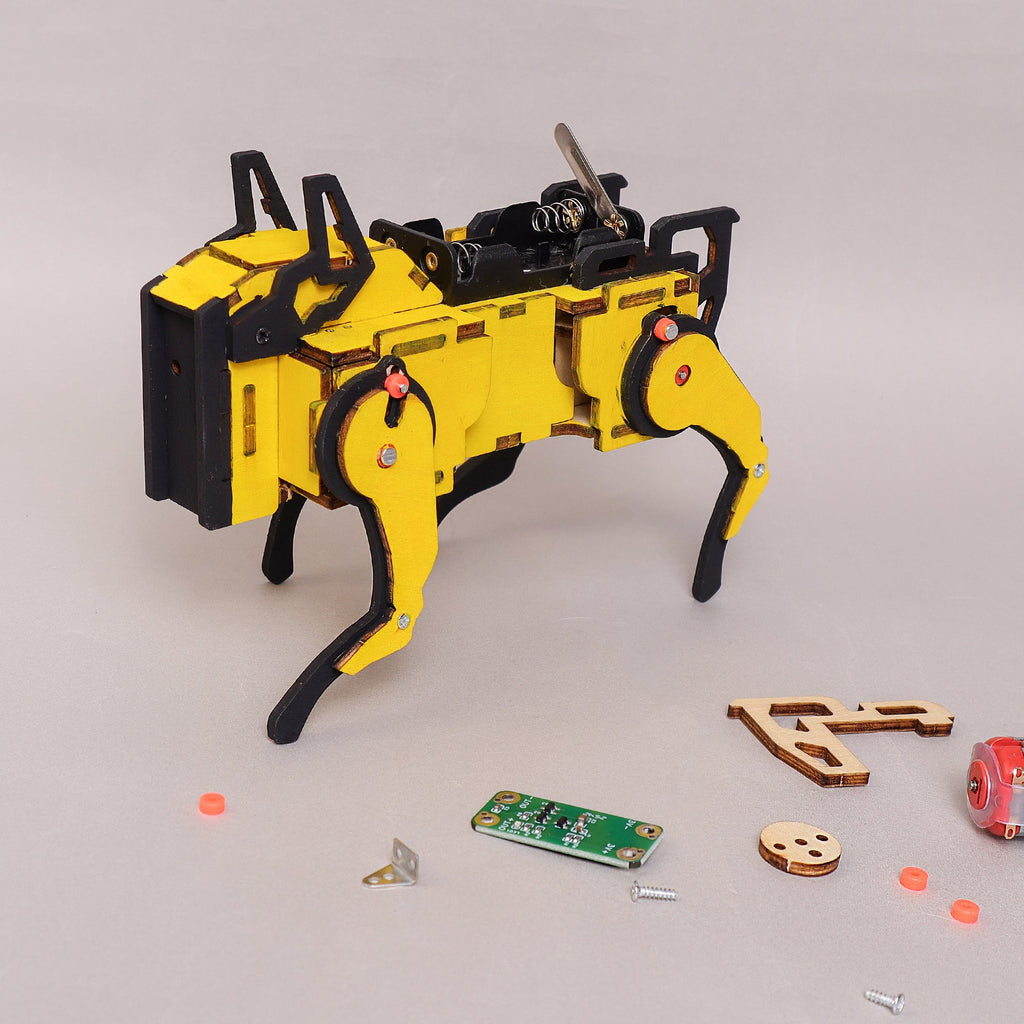 Robot Dog STEM Kit – Sound Activated DIY Toy by Kitsville, image 5 of 9