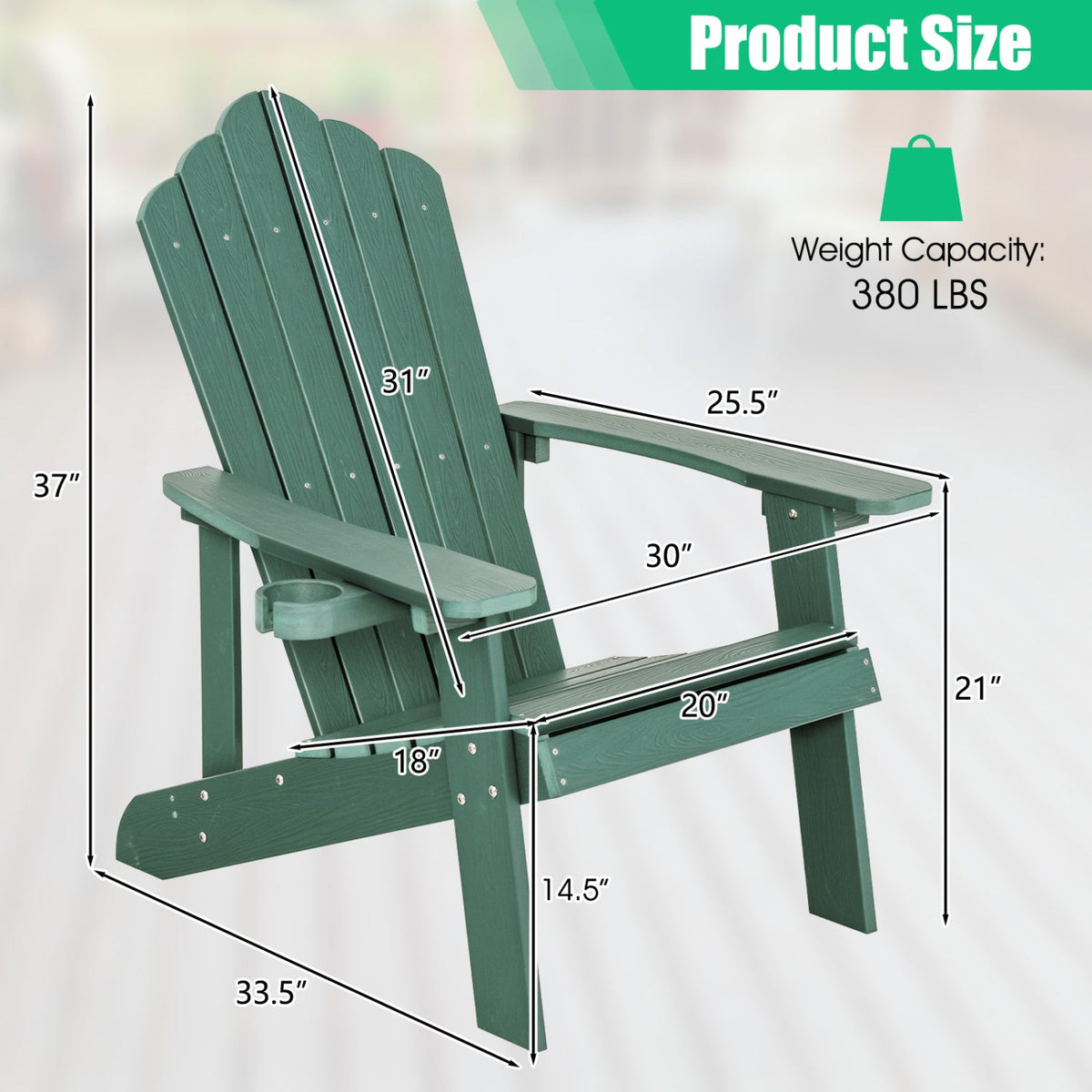 Together Time Adult & Kids Adirondack Chairs