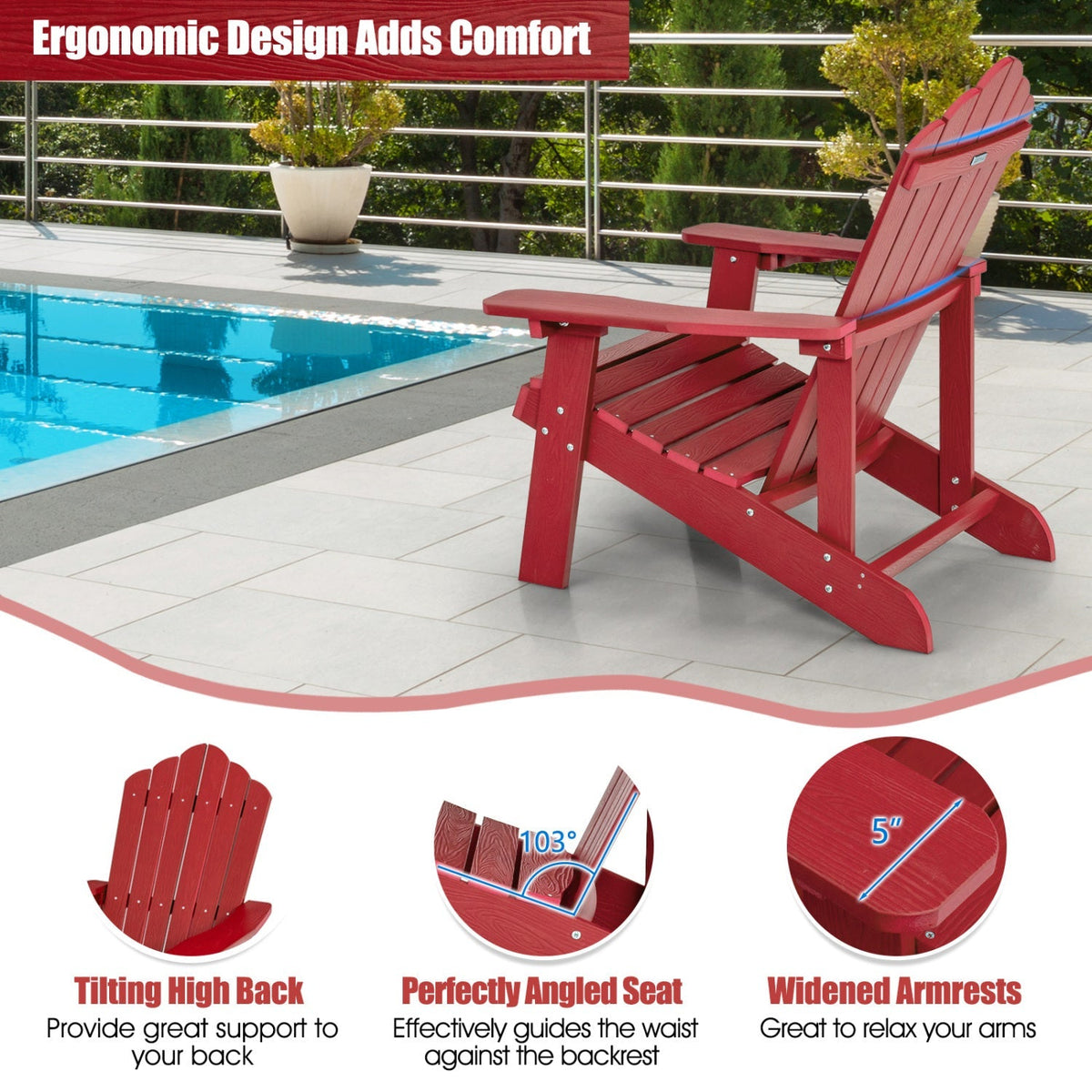 Together Time Adult & Kids Adirondack Chairs