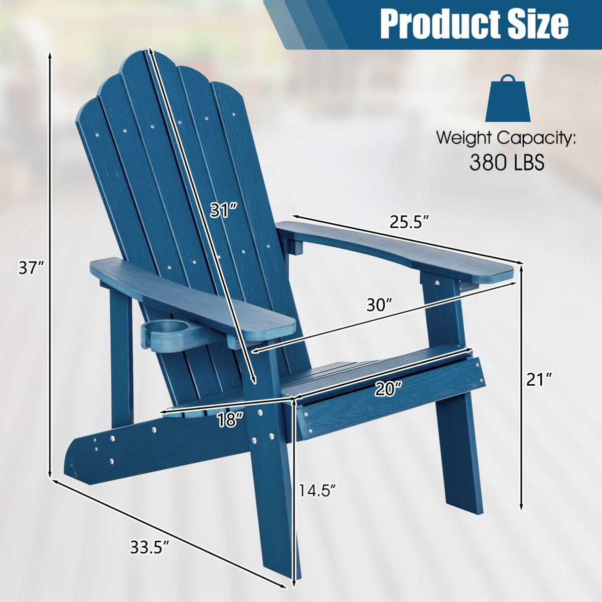 Together Time Adult & Kids Adirondack Chairs