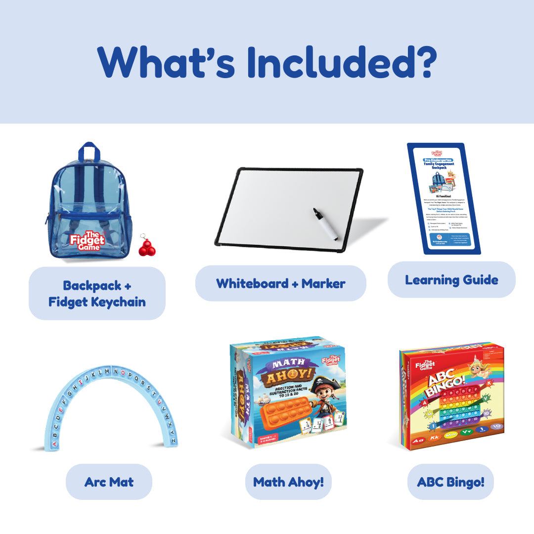 Pre-K Readiness Backpack — product photo 2 of 9