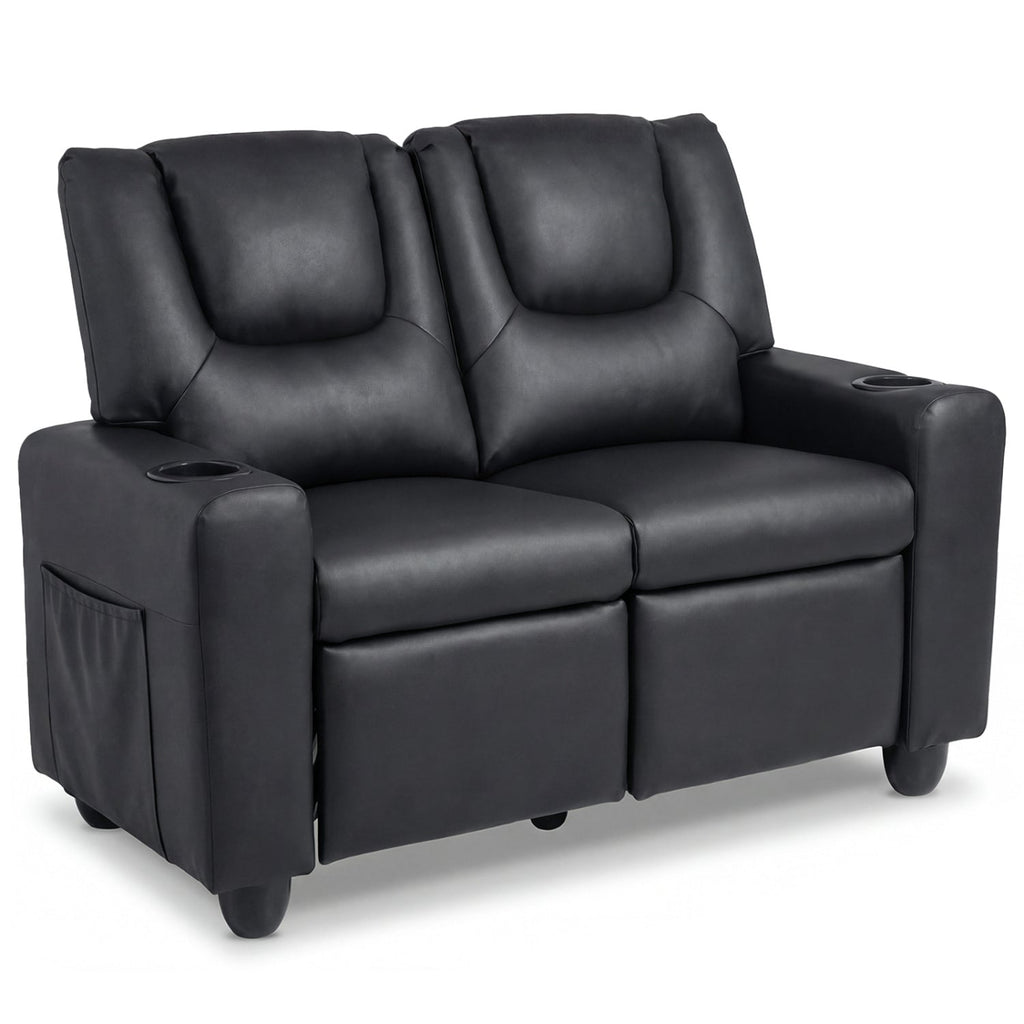 Cozy Companions Two-Seat Kids Recliner