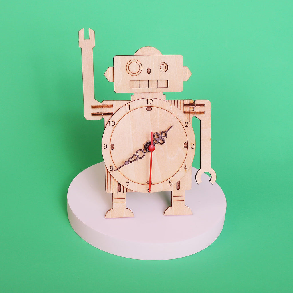 Robot Clock DIY STEM Kit by Kitsville, image 7 of 7