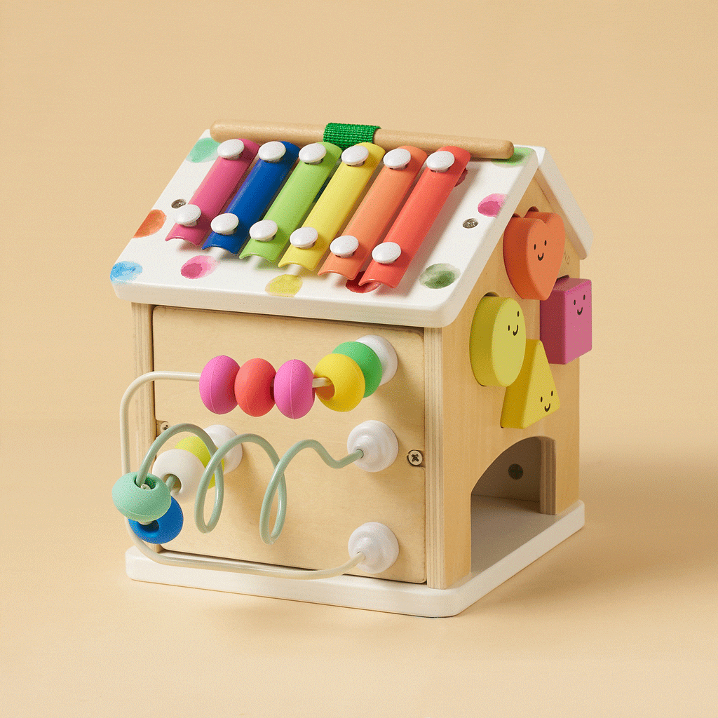 Tiny Land Cottage Activity Cube - Rainbow — product image 3 of 17