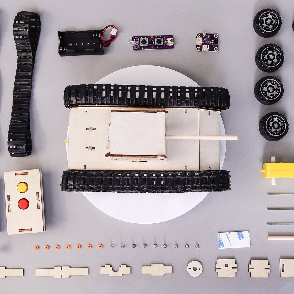 Remote-Controlled Tank DIY STEM Kit by Kitsville, image 5 of 8