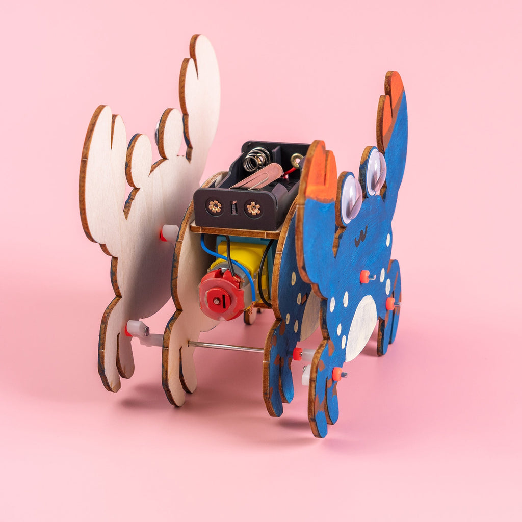 Sound-Activated Walking Crab STEM Kit STEM Kit by Kitsville, image 5 of 7