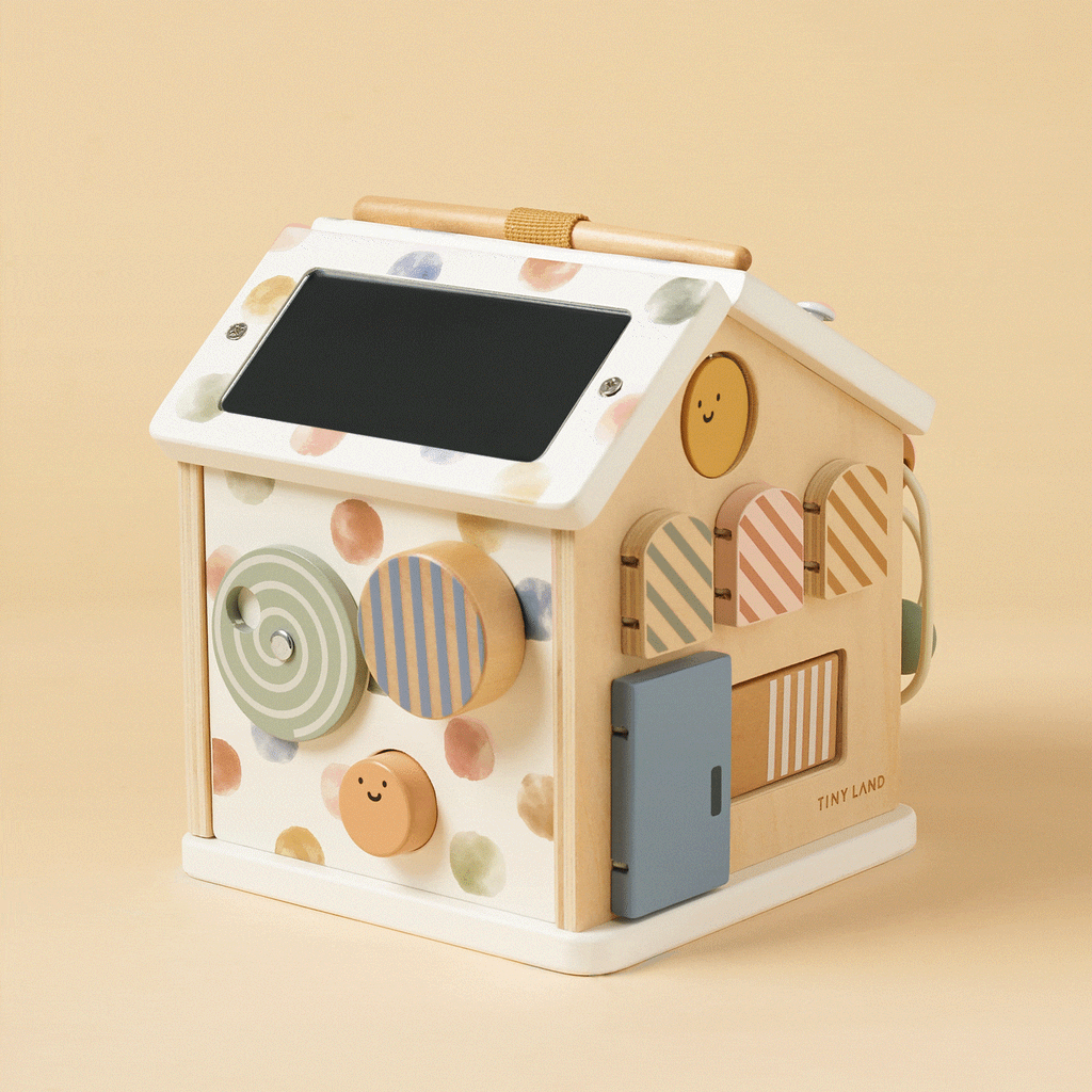 Tiny Land Cottage Activity Cube - Morandi — product image 12 of 13
